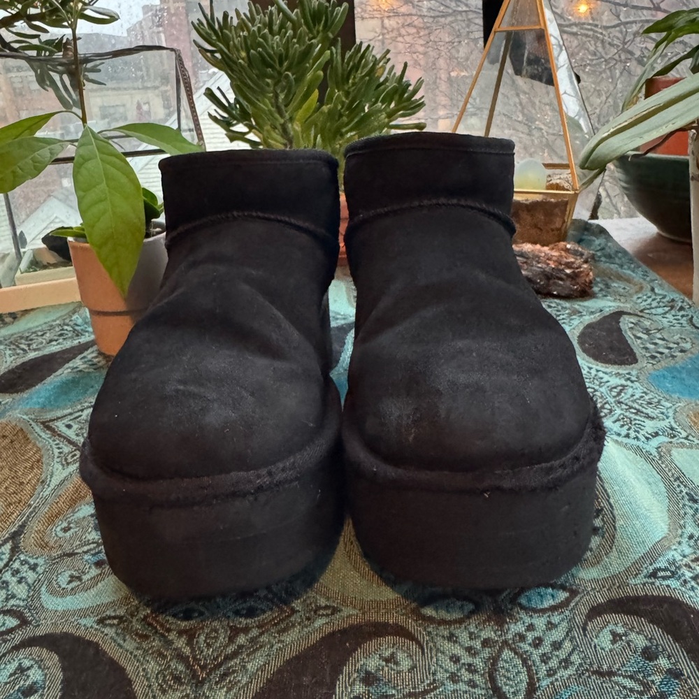 UGG Black Ankle Boots